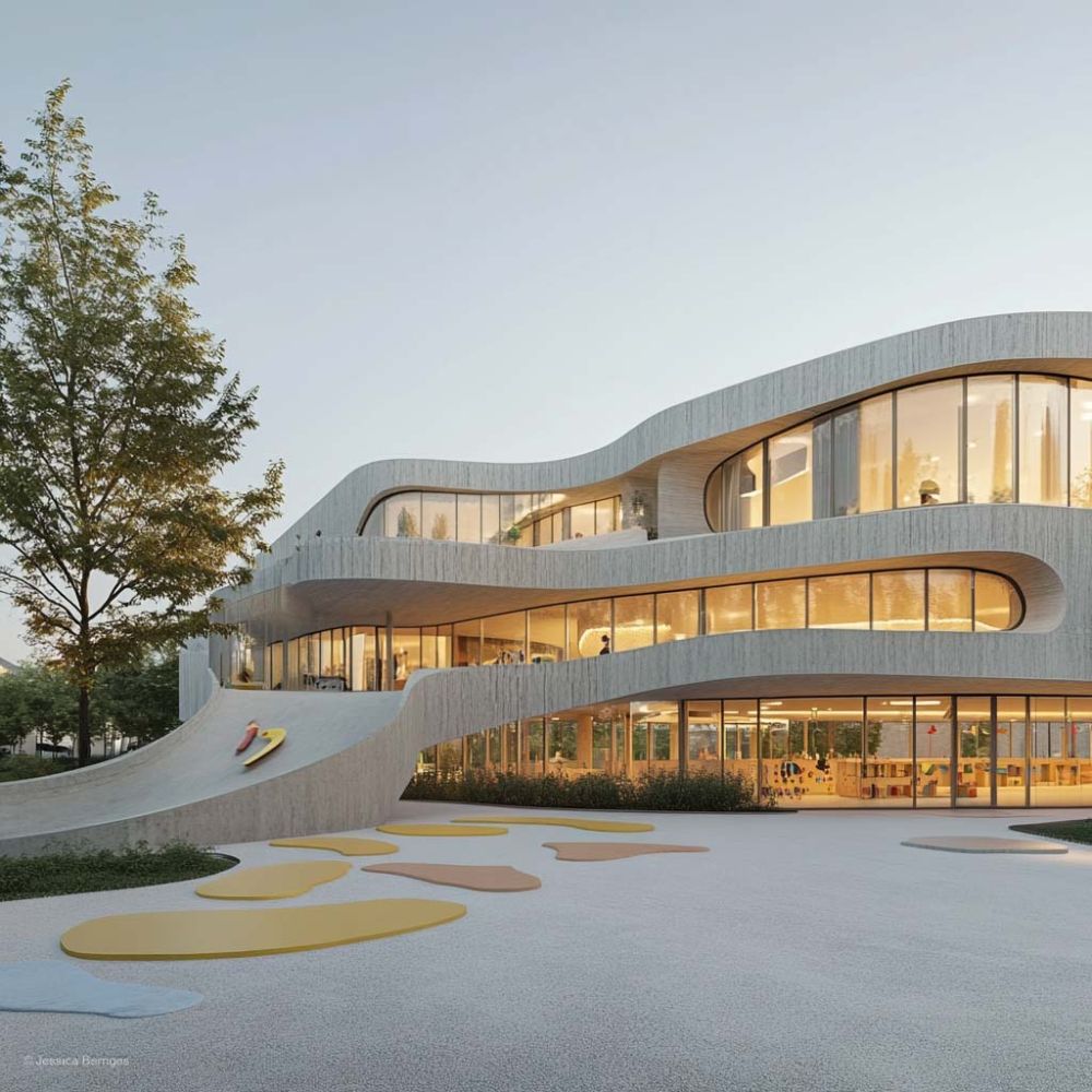 Aussenansicht_eines_architektonisch_modern_gestalteten_Kindergartens_v8